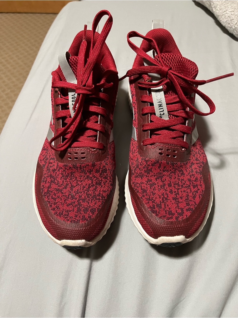 adidas Red Athletic Running Shoes